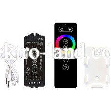 RGB LED Контроллер RF Music 18А DC12-24V Радио - Сенсорный 6 кнопок 